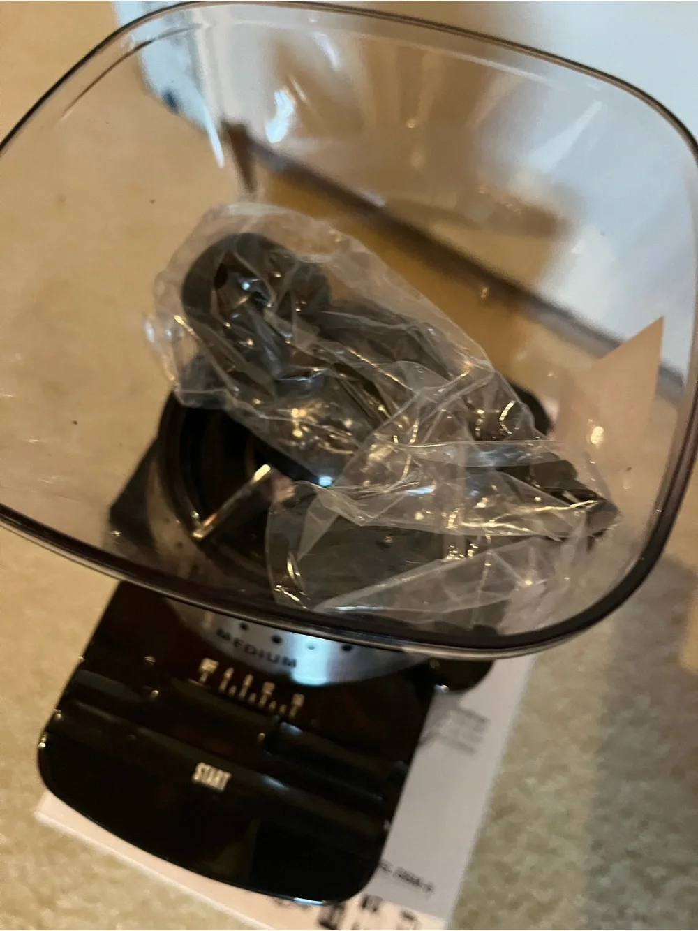 Cuisinart Black and Stainless Supreme Grind Automatic Burr Mill